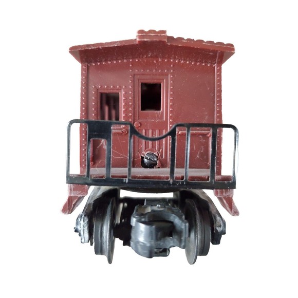 Lionel Lines O27 Gauge #6037 Brown Cupola Caboose Train Car Toy FLAWS Untested - Picture 4 of 8